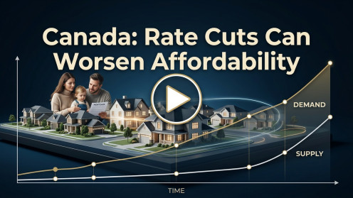 Canada: Rate Cuts Can Worsen Affordability | My Speciality is Comparative Market Analysis & Evaluation @ No cost. I help you achieve your forever Home