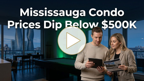Mississauga Condo Prices Dip Below $500K | My Speciality is Comparative Market Analysis & Evaluation @ No cost. I help you achieve your forever Home