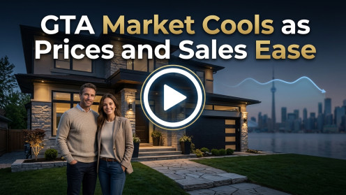 GTA Market Cools as Prices and Sales Ease | My Speciality is Comparative Market Analysis & Evaluation @ No cost. I help you achieve your forever Home